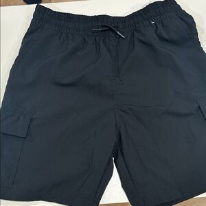 Abercrombie Kids Black Cargo Shorts